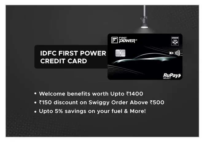 IDFC FIRST Power Credit Card credit card by IDFC FIRST Bank